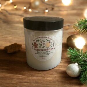 Handcrafted Gingerbread Egg Nog Body Scrub